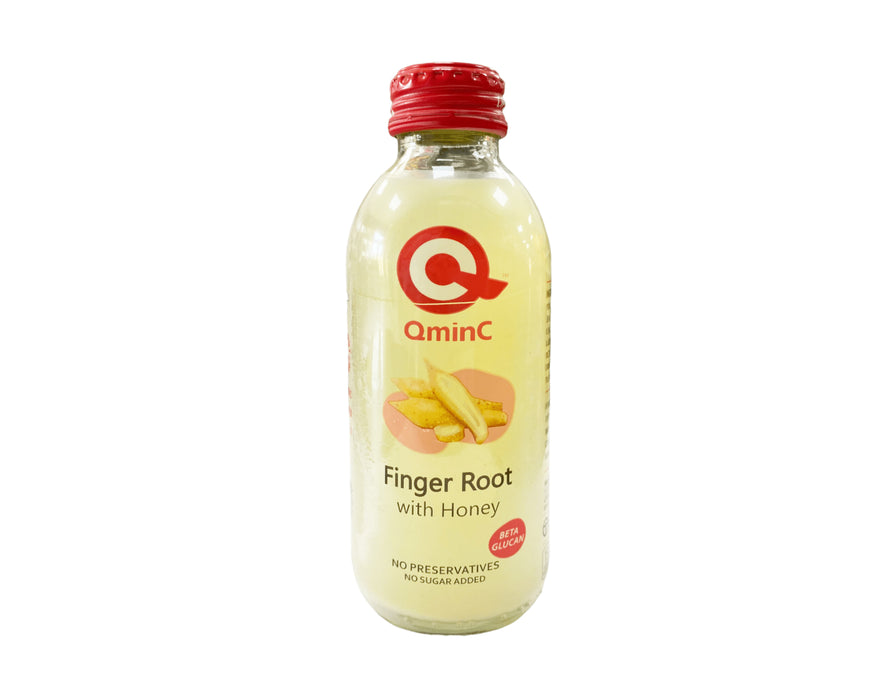 QminC - Fingerroot with Honey Juice (150 ml × 24) |  عصير جذر الإصبع مع العسل (150مل × 24)