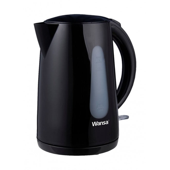 Wansa 2200W 1.7L Electric Kettle black | الغلاية الكهربائية من ونسا اس –  Kaif