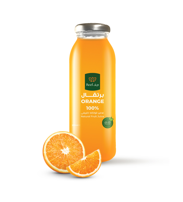 Reef - Orange Juice Organic 250 ml  |  ريف - عصير البرتقال العضوي 250 مل