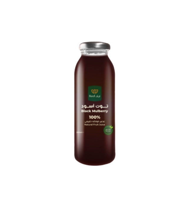 Reef - Black Mulberry Juice Organic 250 ml  |  ريف - عصير توت أسود العضوي 250 مل