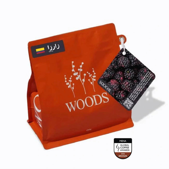 WOODS- Colombia Zarza  250g espresso & filter preparation