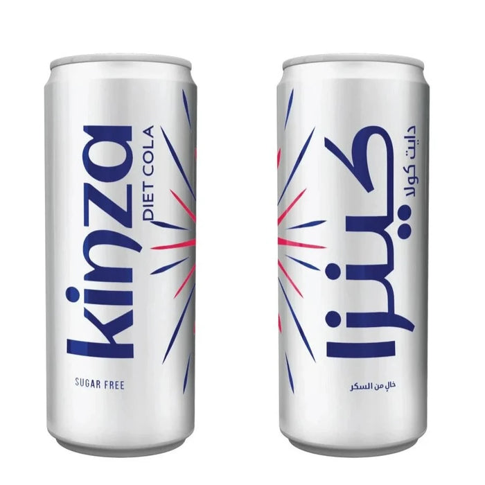 Kinza - Carbonated Drink Cola Diet( 6 x 250 ml )