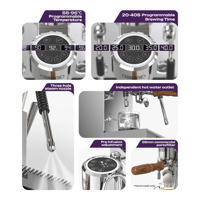 HiBrew – H21 Espresso Machine Professional Coffee Experience at home