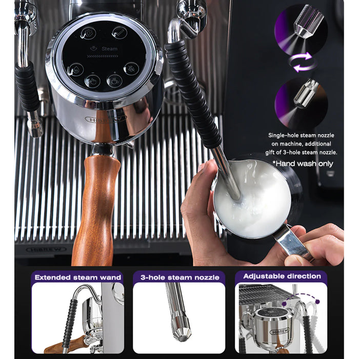 HiBrew – H21 Espresso Machine Professional Coffee Experience at home