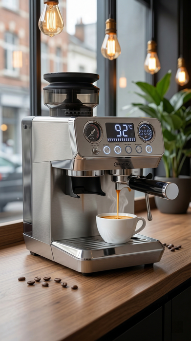HiBREW H7 Lite All-in-One Espresso Machine with Built-In Grinder