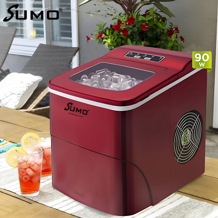 Sumo - Ice Maker SX-9050 - Red|  أحمر - SX-9050 سومو - صانعة الثلج