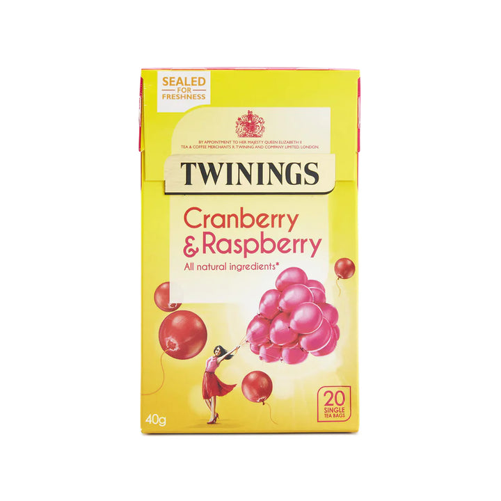 Twinings - Cranberry & Raspberry 20 Tea Bags