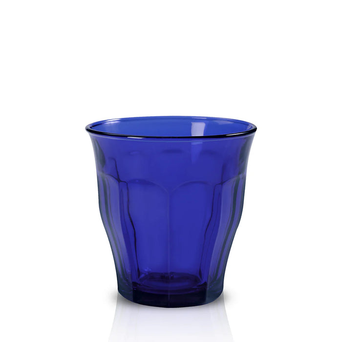 Duralex - Le Picardie® Sapphire Tumbler , Limited Edition 250mL Set of 6 sapphire blue