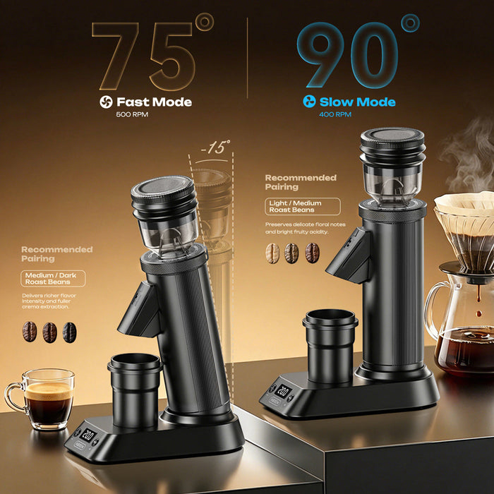 HiBREW G5 Plus – Precision Coffee Grinder | HiBREW G5 Plus – مطحنة قهوة احترافية