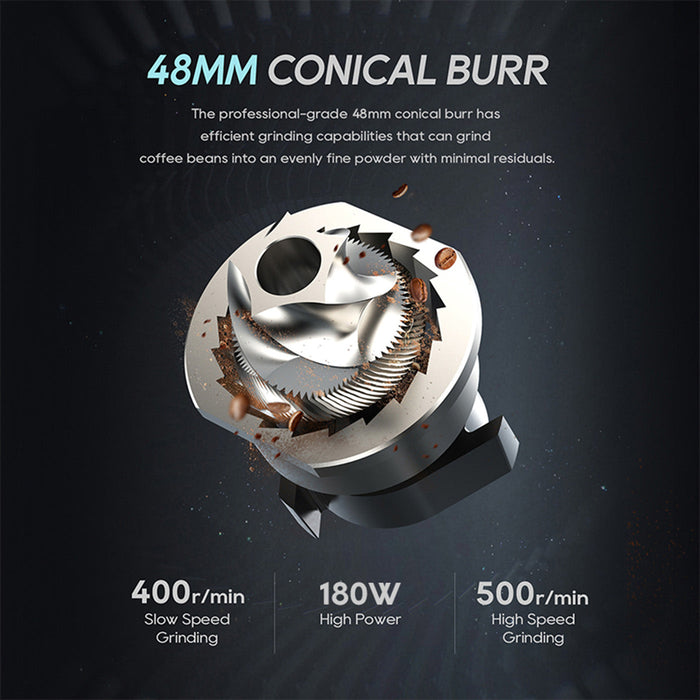 HiBREW G5A – Electric Coffee Grinder | HiBREW G5A – مطحنة قهوة كهربائية