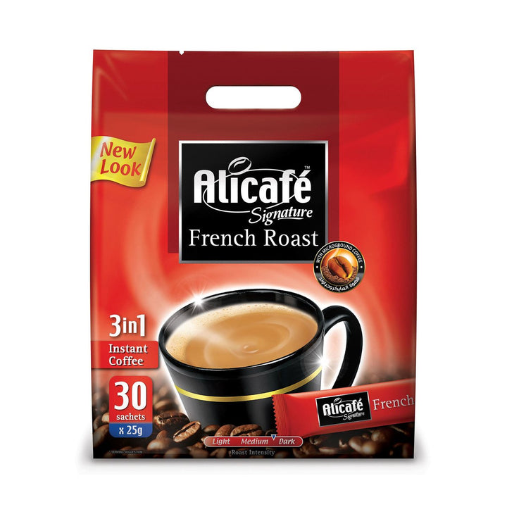 Ali Cafe - French Roast 30 Sachets | علي كافيه - فرنش روست 30 ظرف
