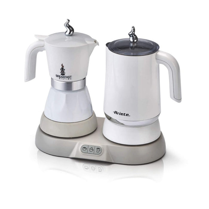 Ariete - Breakfast Station – 3-in-1 Moka Pot, Kettle & Milk Frother