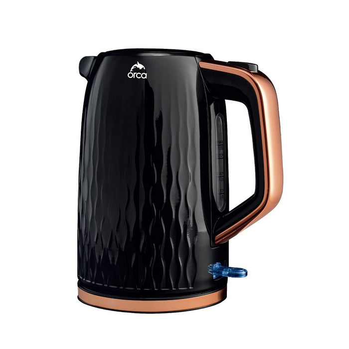 Orca - Electric Kettle 1.7L 2200 Watts - Black