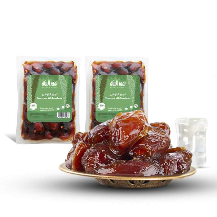 BARAKA - Tomoor Al-Tawfeer Pressed Dates 1+1 x 800 g