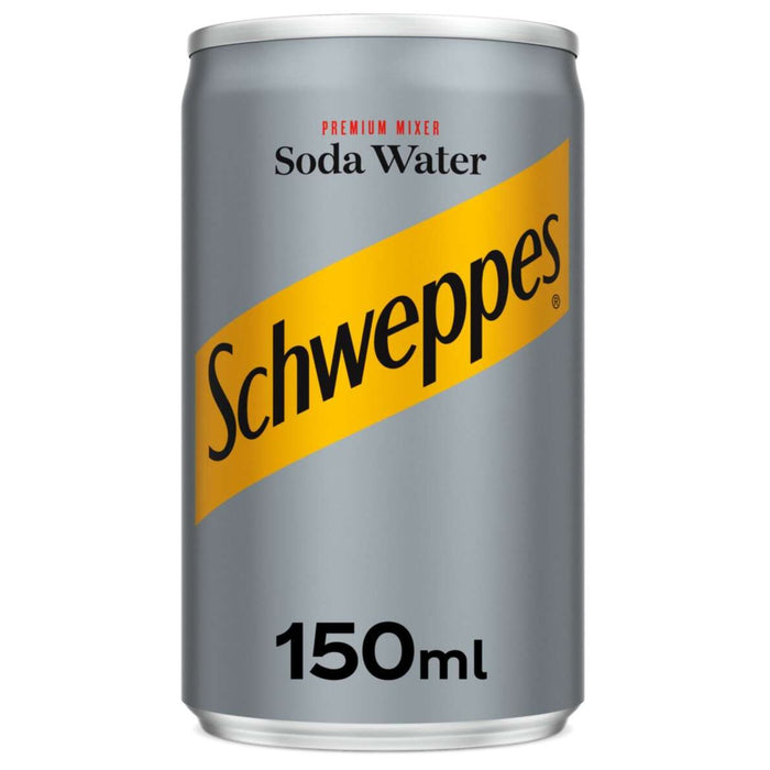 Schweppes Soda Water 30 *150 ml | شويبس ماء صودا 150 مل * 30