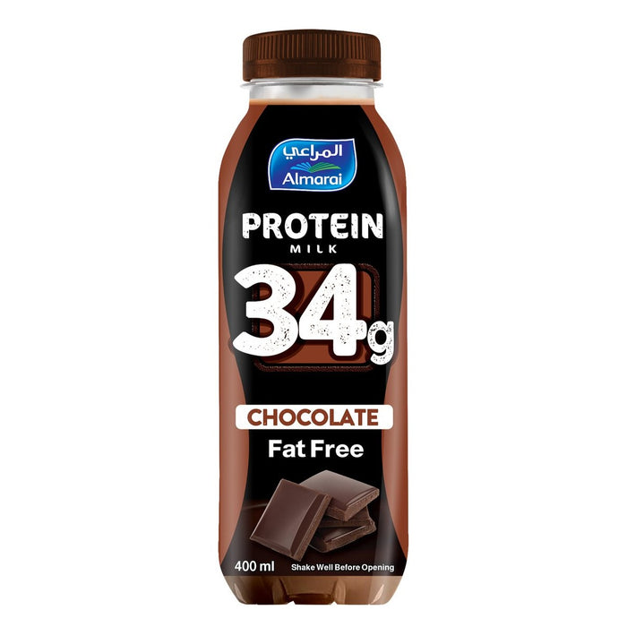 Almarai - Chocolate Protein Milk Fat Free 400 ml