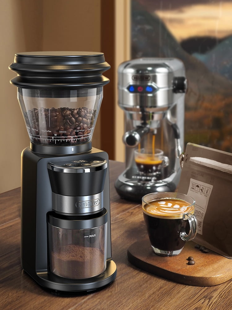 Burr mill coffee top grinder