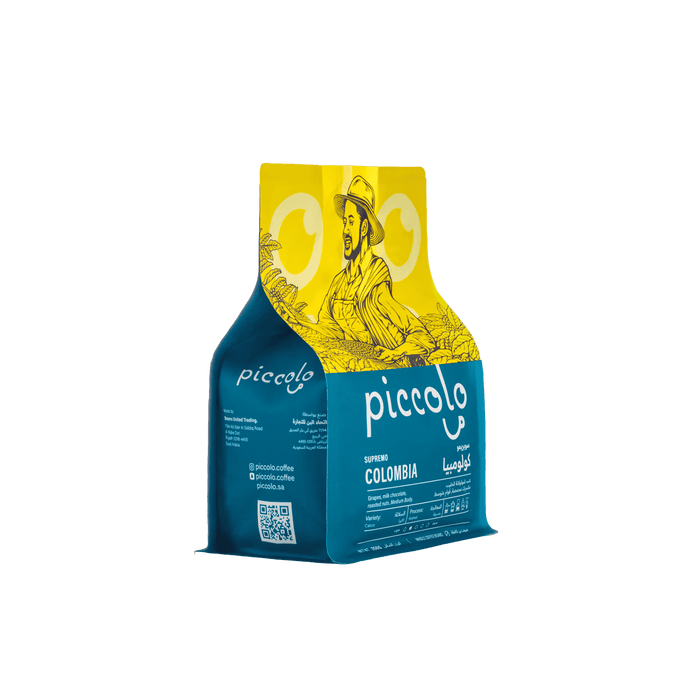 Piccolo - Supremo Colombia 250 g Espresso & Filter Preparation