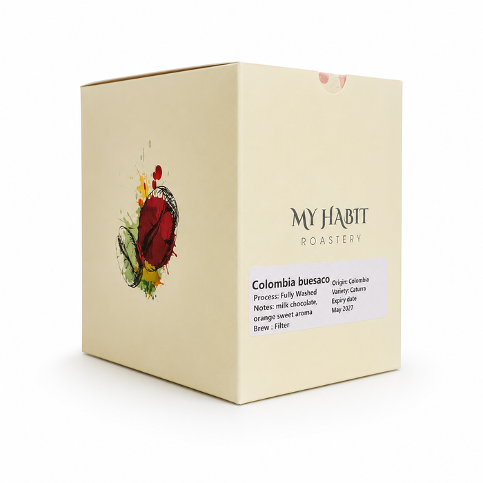 My Habit Roastery - Colombia buesaco   10 filter coffee bags