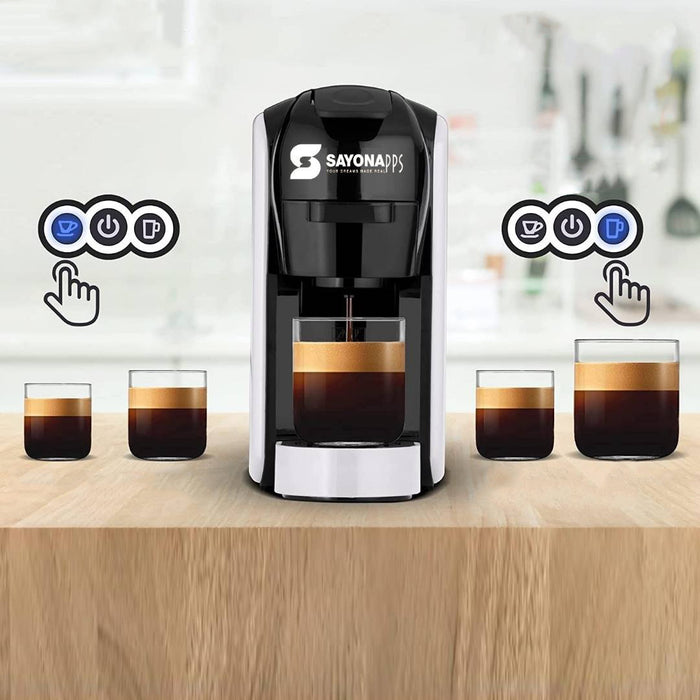 SAYONA - Multi-Capsule Coffee Machine SEM-4386  |  SEM-4386 سايونا - مكينة تحضير القهوة متعددة الكبسولات
