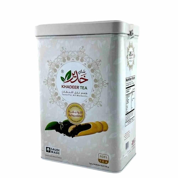 Khadeer Tea - Classic Combination Tea 300 g FOP1 | FOP1 شاي خدير - شاي التوليفة الكلاسيكية 300 جرام