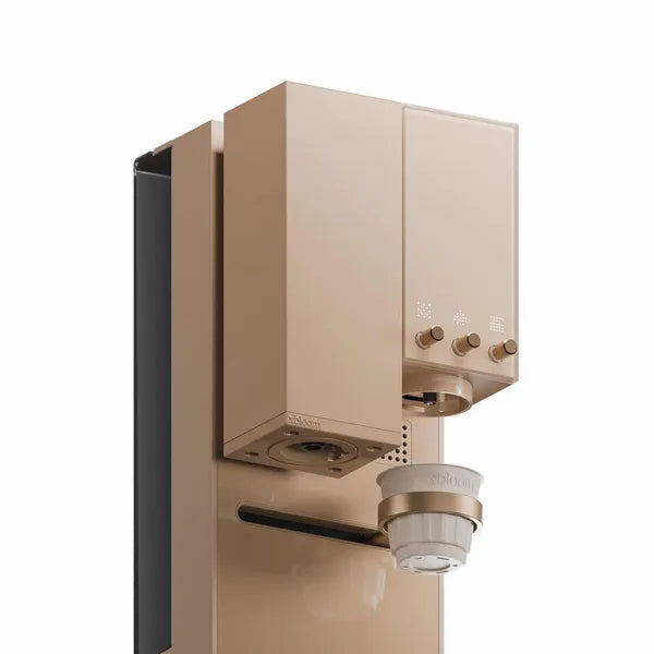 xBloom Studio 5-in-1 Smart Coffee Machine – Sand with Gold Knobs