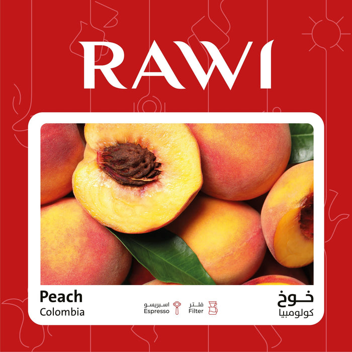 Rawi Coffee - Colombian peach 250 g Filter & Espresso Preparations