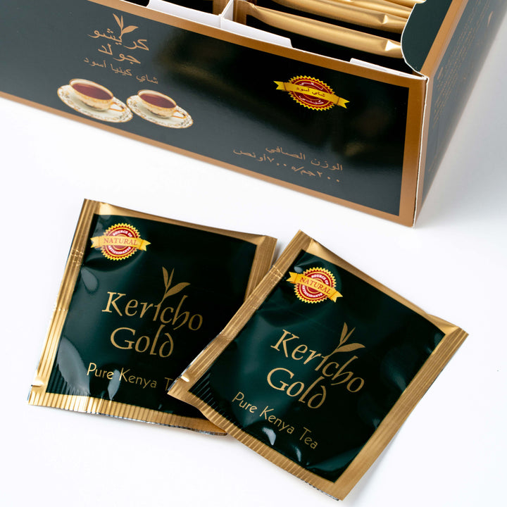 كريشو جولد - شاي أسود 100 كيس  |  Kericho Gold - Black Tea 100 Bags