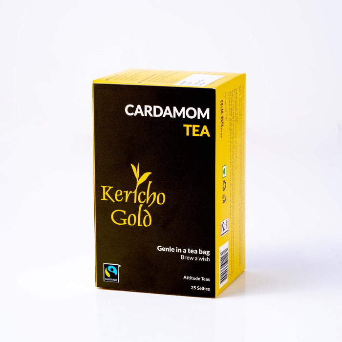 |  Kericho Gold - Black Tea With Cardamom 25 Bags