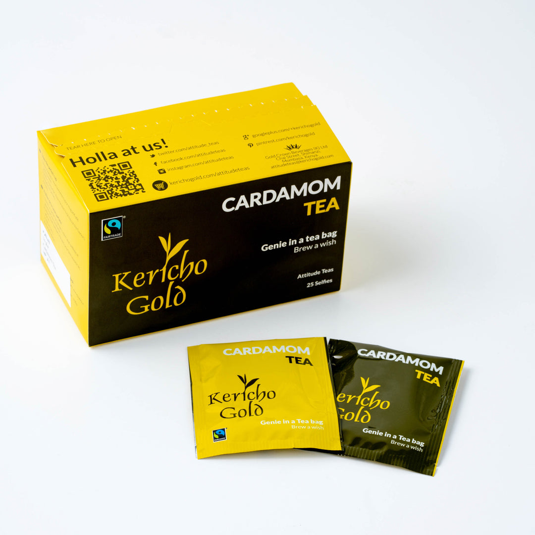 كريشو جولد - شاي أسود بالهيل 25 مغلف  |  Kericho Gold - Black Tea With Cardamom 25 Bags