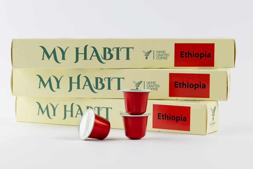 My Habit Roastery - Ethiopia Guji Masina 10 Nespresso Capsules