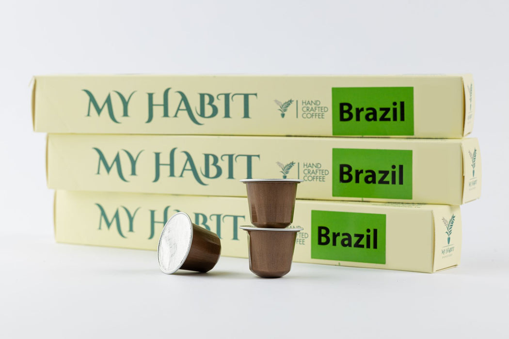 My Habit Roastery - Brazil Minas 10 Nespresso Capsules