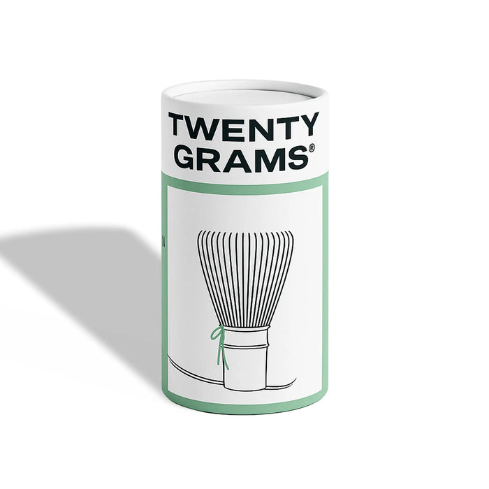 20 Grams - Matcha - Bamboo Whisk (Chasen) – Traditional Tool for Authentic Matcha Preparation