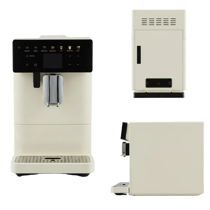 Kalerm B5- Fully Automatic Bean-to-Cup Coffee Machine | 15 One-Touch Beverages White