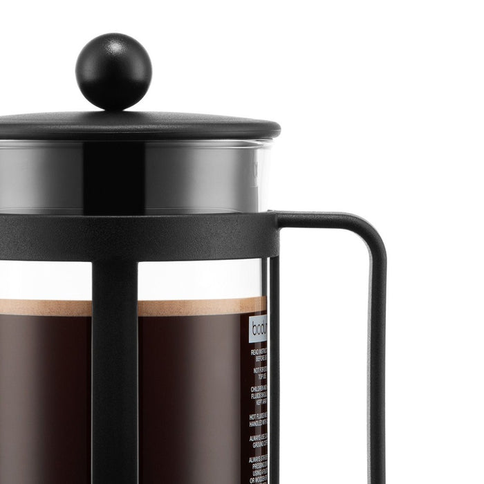 Bodum 1788-01 Kenya Cafetière, 8 kopjes, 1 l, zwart Bodum 1788-01 Kenya Cafetière, 8 kopjes, 1 l, zwart