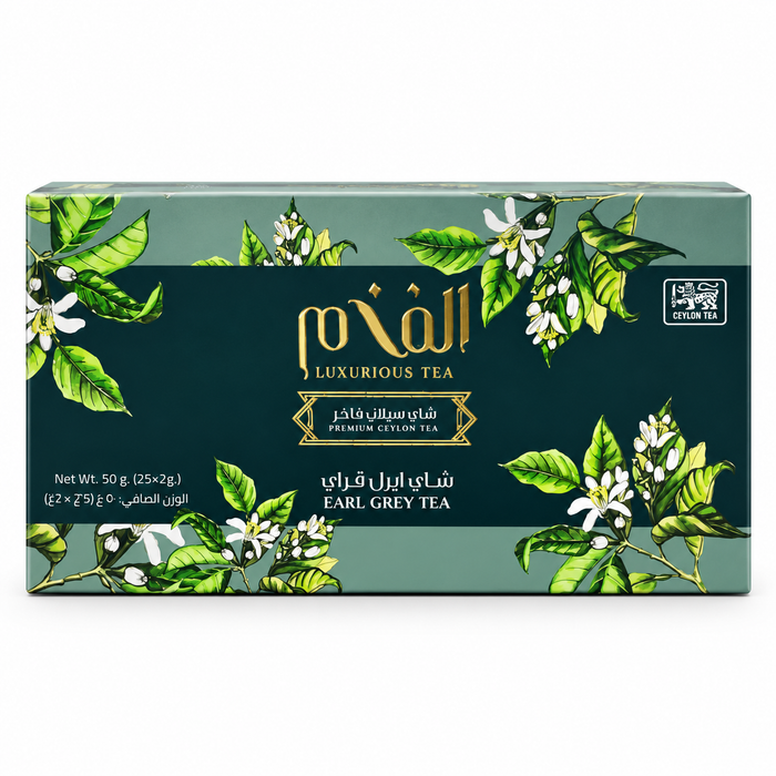 Luxurious Tea - EARL GREY TEA 25 BAGS