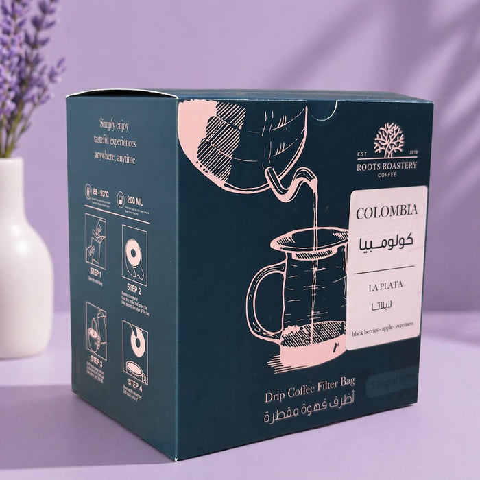 Roots Roastery - Colombia La plata 5 Drip filter bags