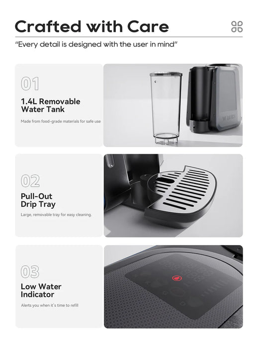 HiBREW H6 Multi-Capsule Coffee Maker 1.5L 1450W