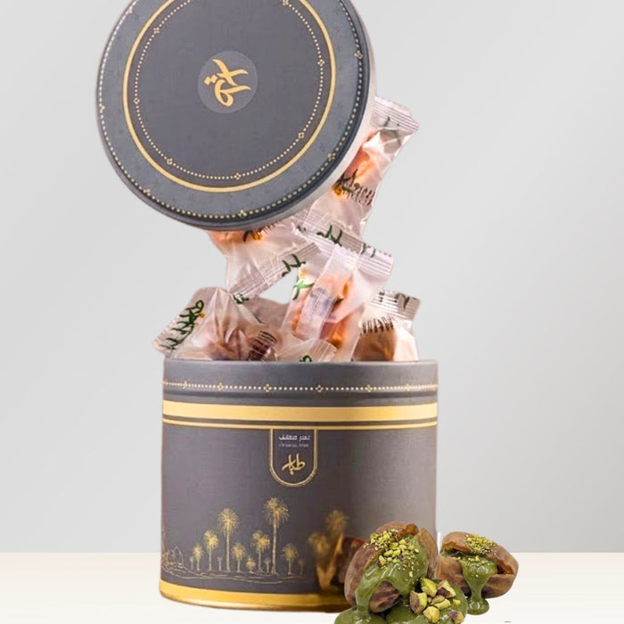 Al-Tayyar - Sukkari dates  pistachios sugar 500 g | الطيار - تمر سكري الفستق  500جرام