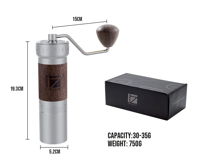 1Zpresso - K-Pro Manual Coffee Grinder Brown