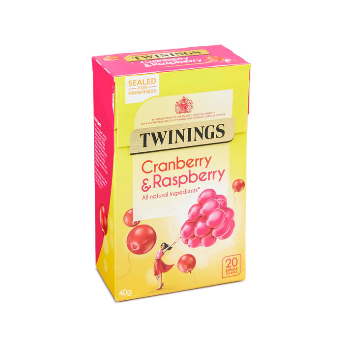 Twinings - Cranberry & Raspberry 20 Tea Bags