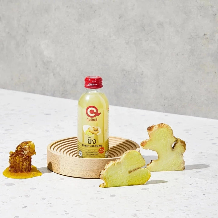 QminC - Ginger with Honey Juice (150 ml) | عصير الزنجبيل مع العسل (150 مل)