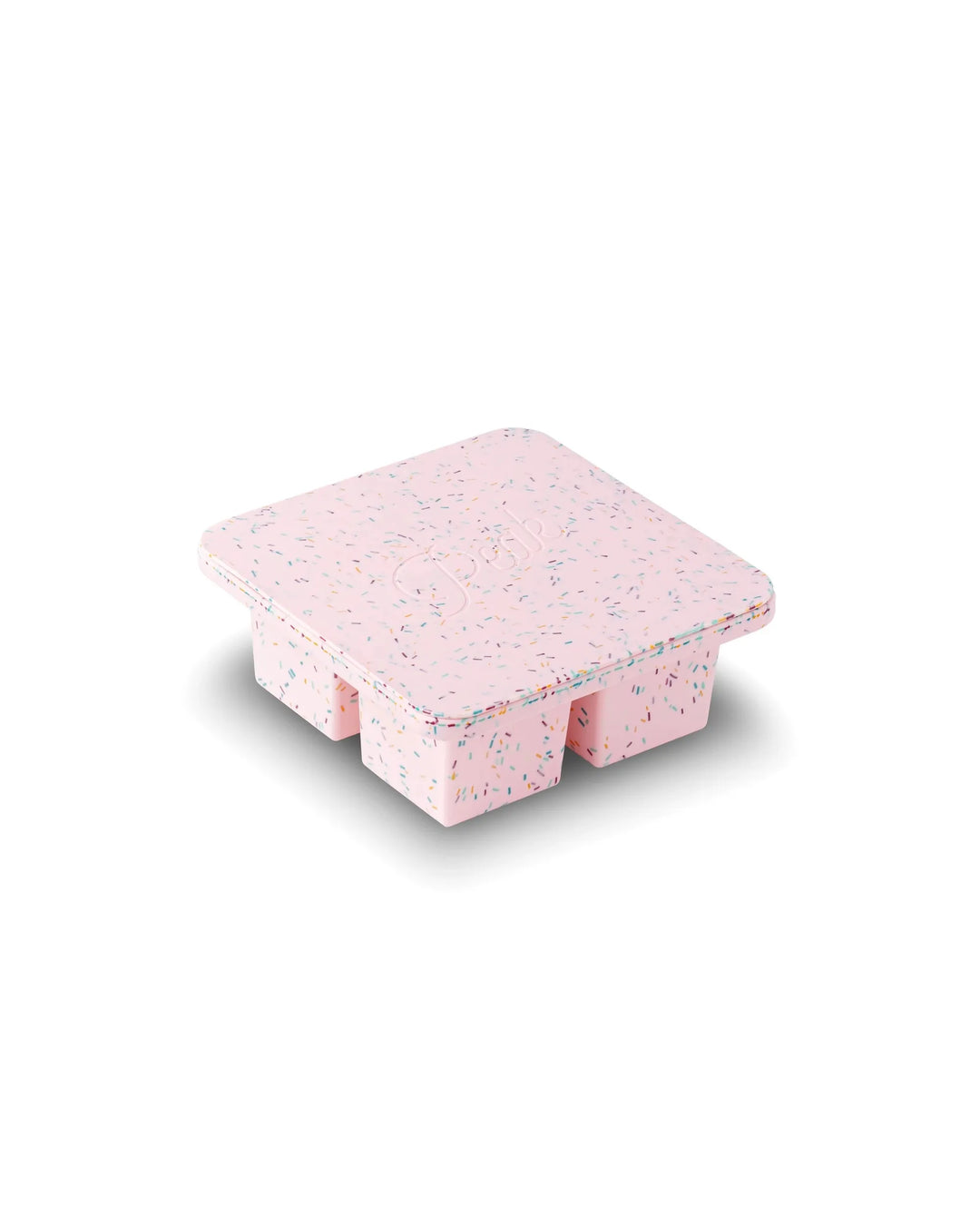 Extra Large Cube Tray - Peak Ice Works speckled pink | قالب مكعبات الثلج الكبيرة - بيك آيس ووركس - وردي