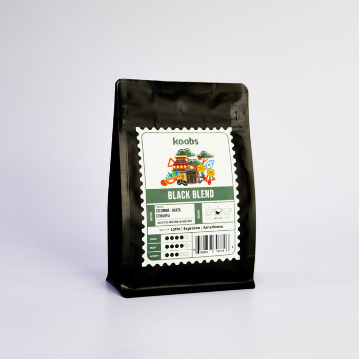 Koobs - Colombia Black Blend  250 g Espresso Preparation