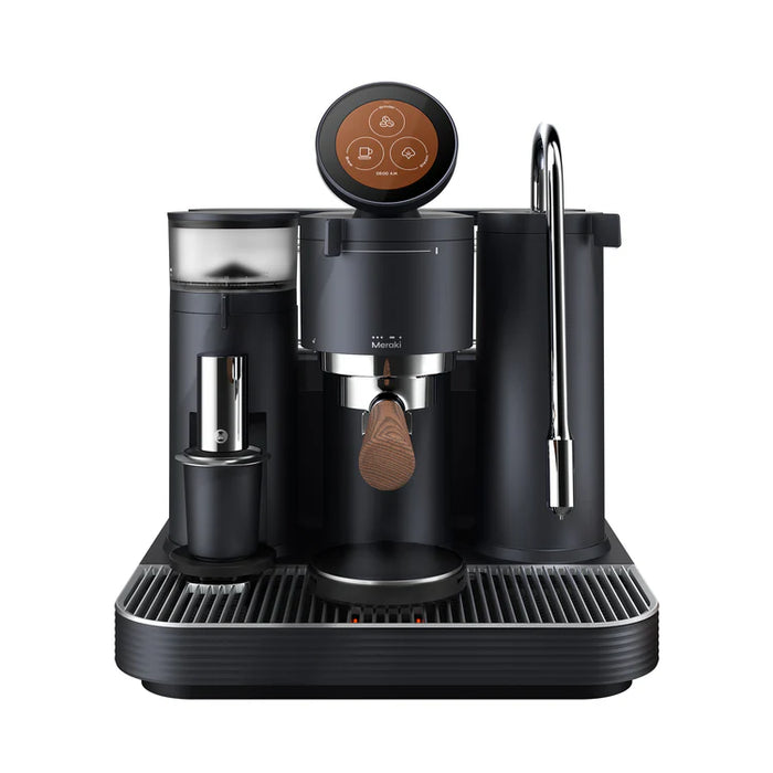 Meraki Meraki Commercial Dual Boiler Espresso Machine with Integrated Grinder & Smart Touchscreen - Black
