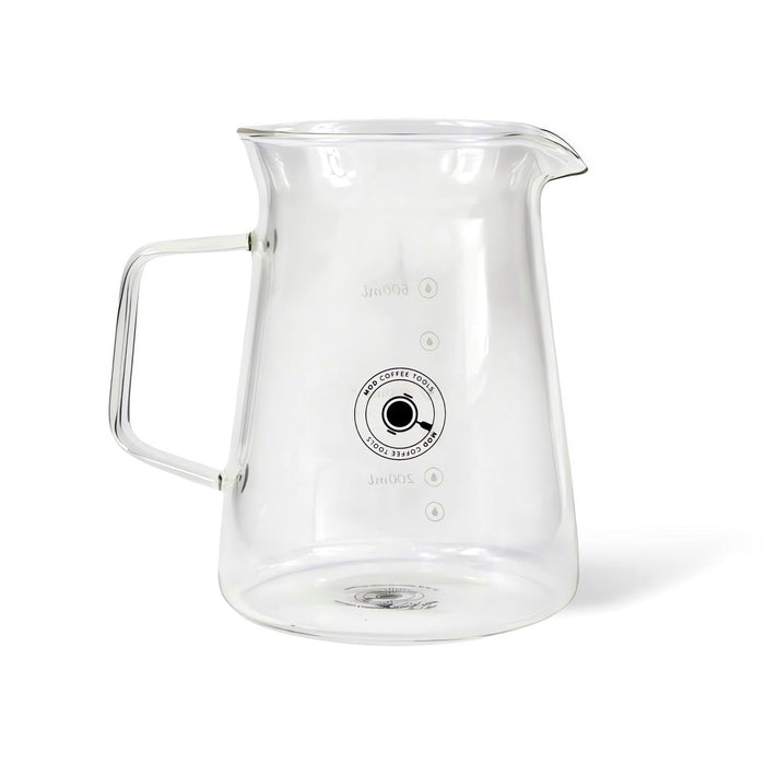 MOD Glass Coffee Server with Stainless Steel Filter – 700ml | سيرفر MOD الزجاجي مع فلتر ستانلس ستيل – 700 مل