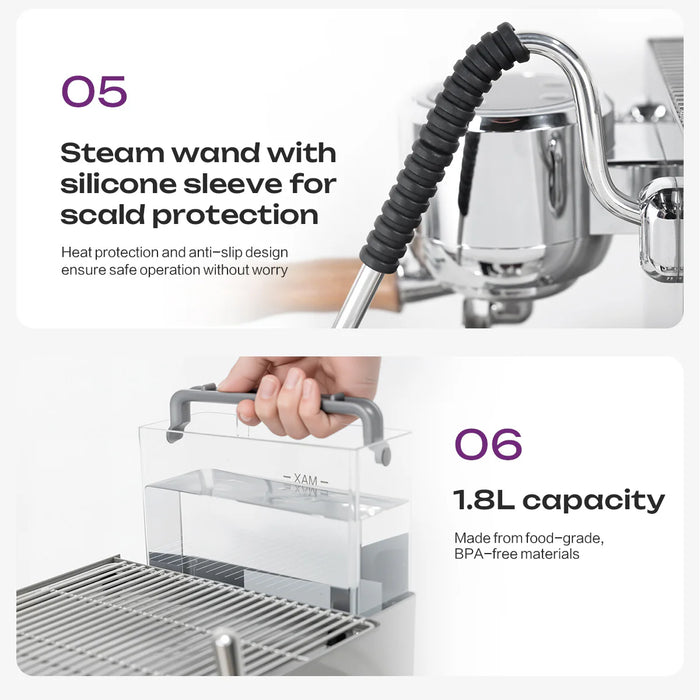 HiBrew – H21 Espresso Machine Professional Coffee Experience at home