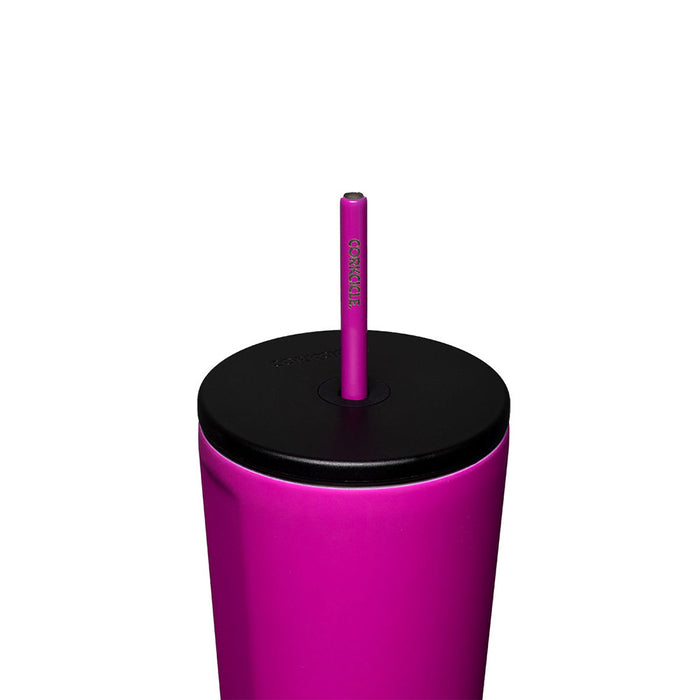 Corkcicle Cold Cup Insulated Tumbler with Straw-Berry Punch 710 ml |