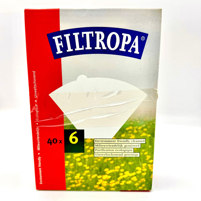 ا شتري 1 + 1 مجانا فلتروبا علبة فلاتر قهوة رقم 6 ورقة 40 Buy 1 Get 1 Filtropa - White Paper Filter 6 40 Sheets