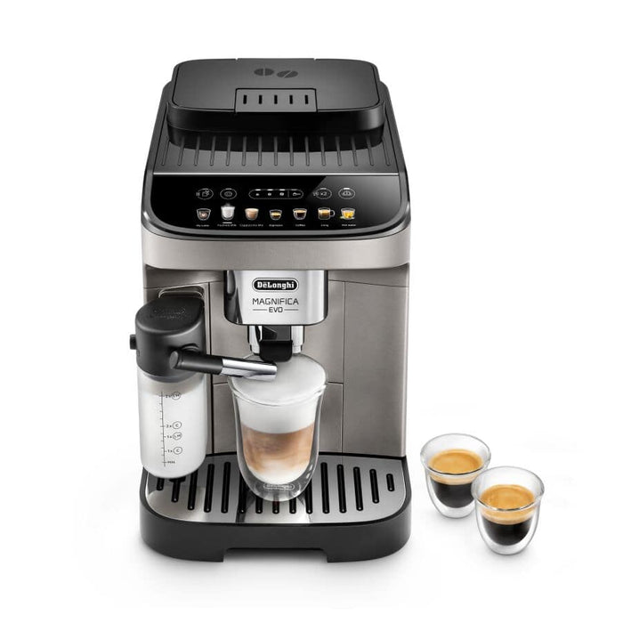 DeLonghi - Magnifica Evo Automatic Espresso Machine Titanium Black